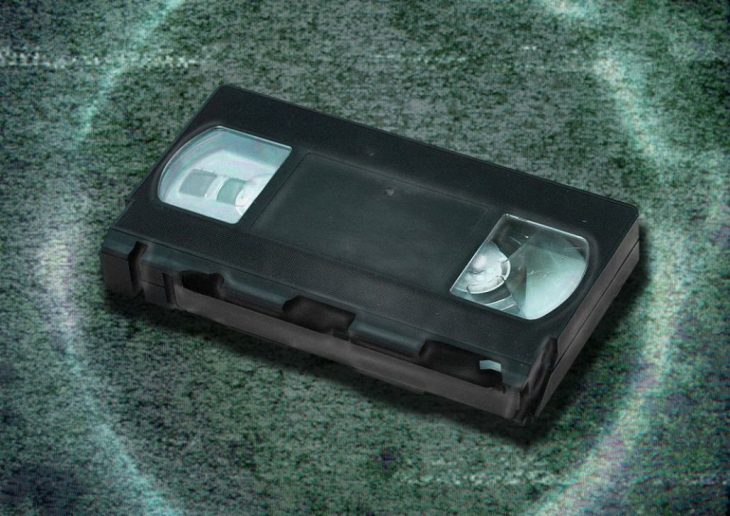 The Ring VHS tape, a classic symbol from the infamos horror franchise.