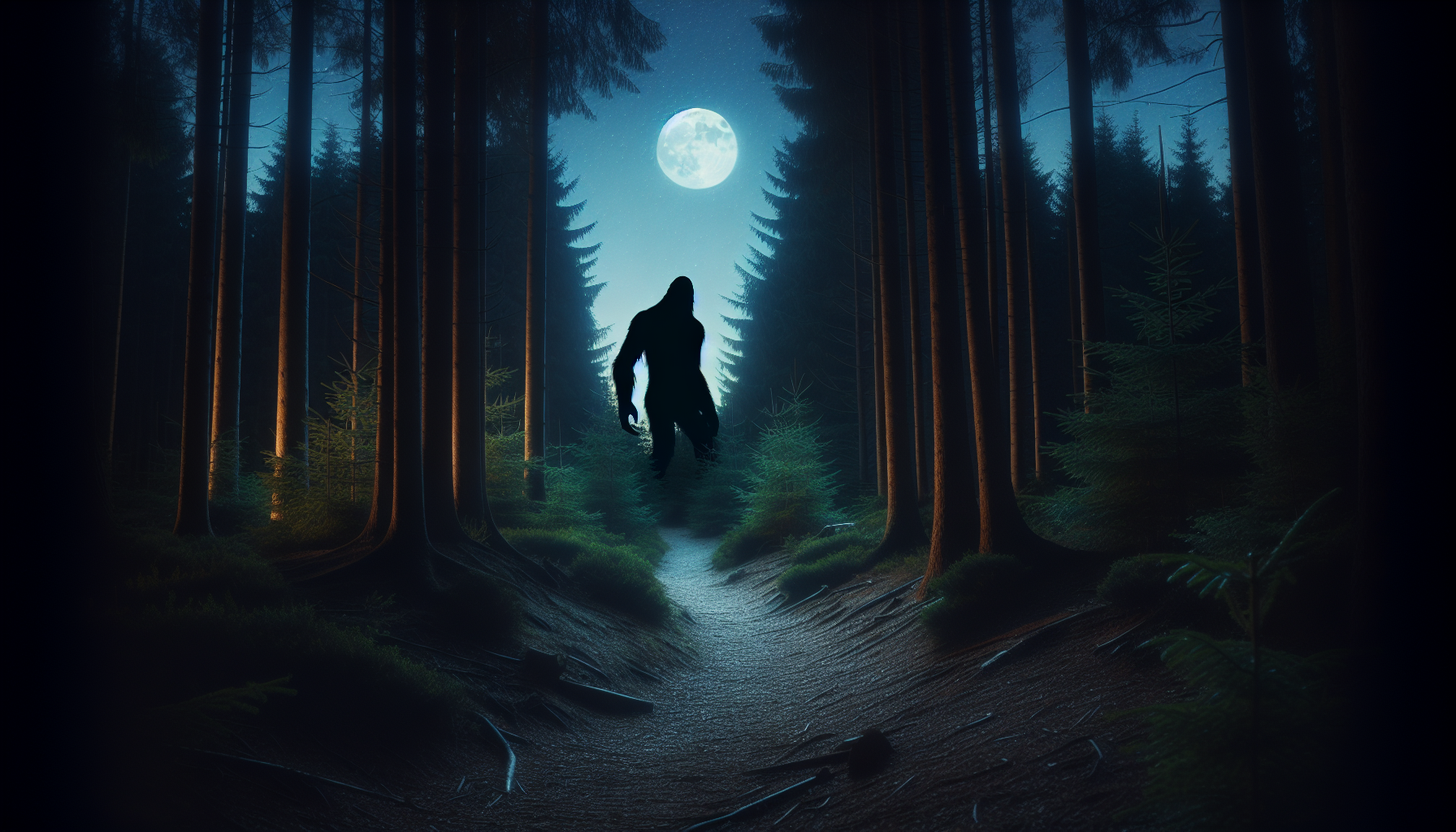 Wilderness encounter with a mysterious figure
